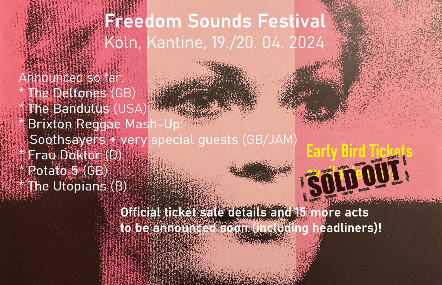 Early Bird Tickets Freedom Sounds Festival 2024 Freedom Sounds Festival